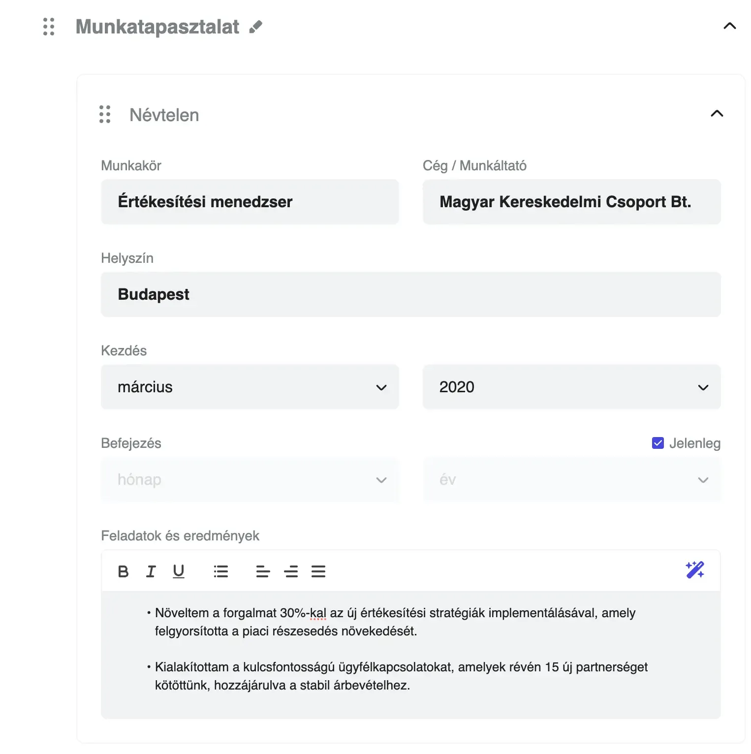 Create a job-worthy resume quickly and easily.
